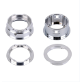Piezas de mecanizado CNC de titanio de aluminio de acero inoxidable personalizado
